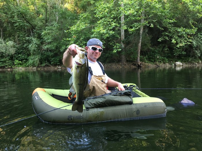 Belly Boat Fishing in Ohio: Trek Network Ohio Belly Boat Fishing