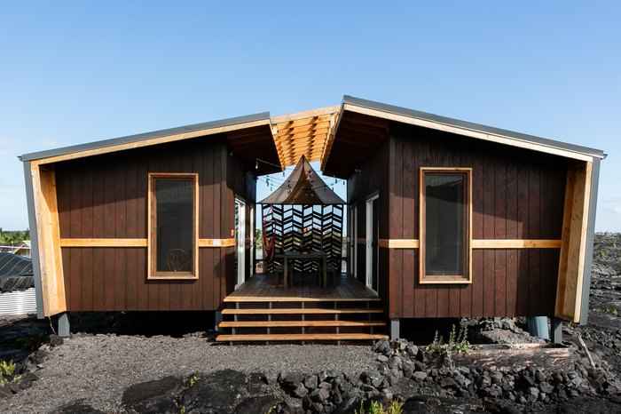 This Tiny House Tucked Away On A Hawaiian Lava Field Is The Ultimate Escape