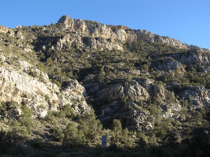 Hiking Around Las Vegas, Mt. Potosi, Carole Lombard Crash Site Photos