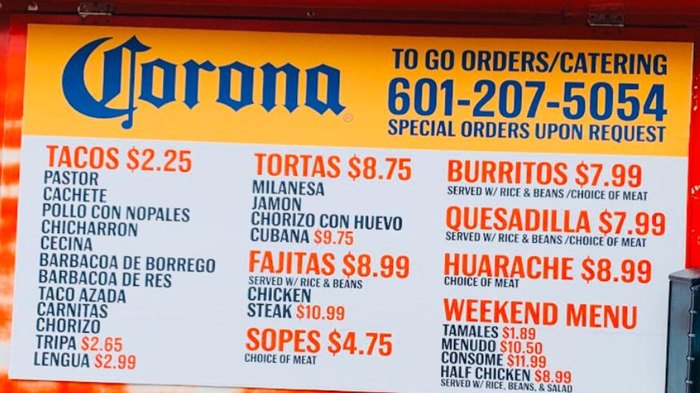 Order Tacos la silla Menu Delivery【Menu & Prices】, Mission