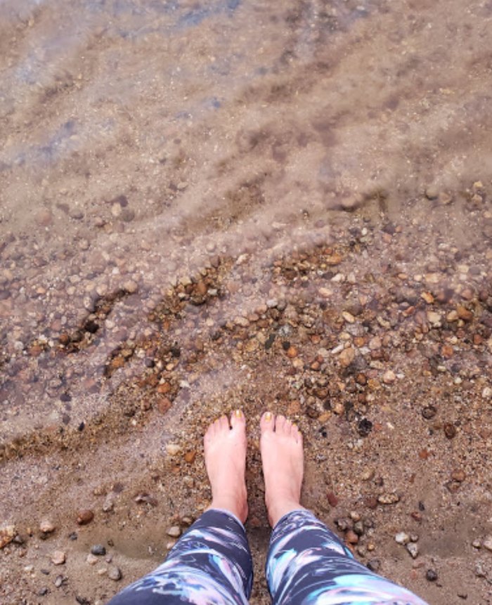 You Can See Your Feet While Swimming In The Clear Waters Of Kezar Lake ...