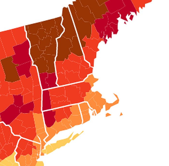 Find Out When The Leaves Will Change Color In New Hampshire With This