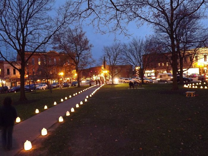 Visit The Medina Candlelight Walk, Just South Of Cleveland, This Winter