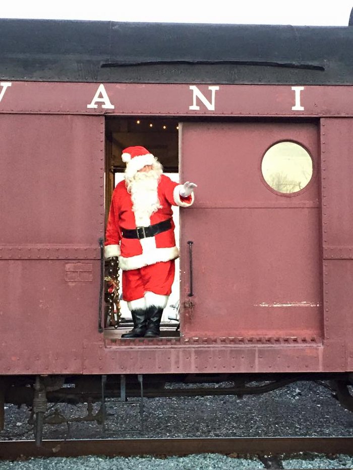 Hop Aboard The Santa Express In Pennsylvania This Holiday Season