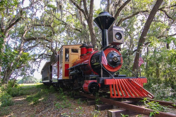 Climb Aboard The Christmas Train At Kirby Family Farm In Florida