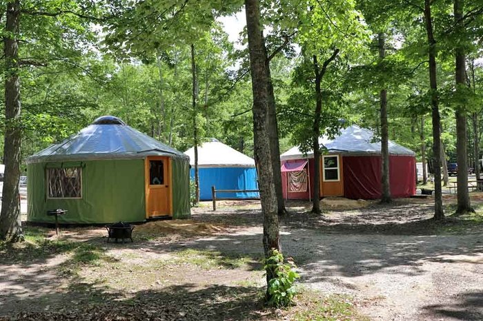 You Can Go Yurt Camping In Michigan