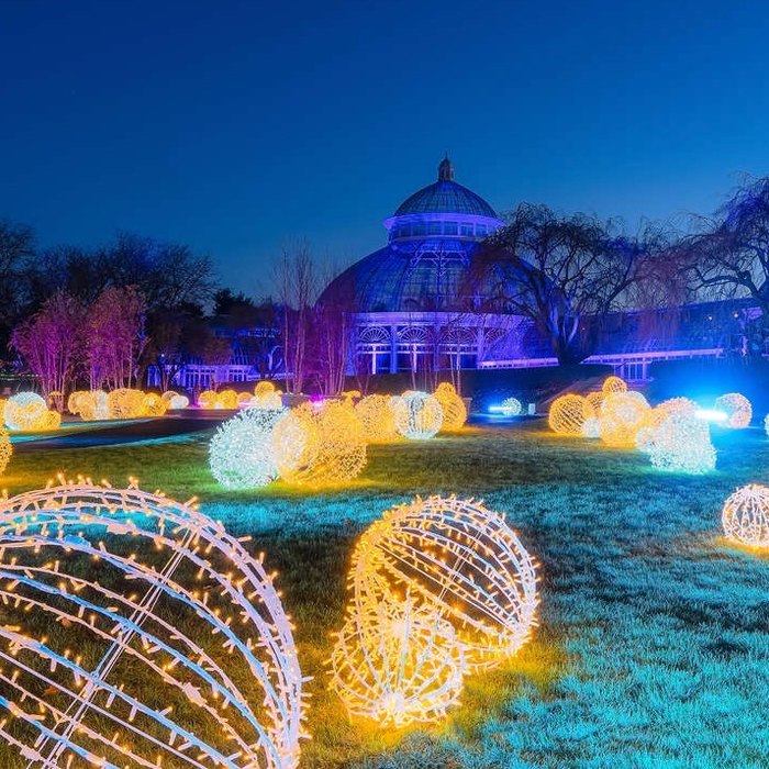 The Beautiful New York Botanical Gardens Holiday Lights