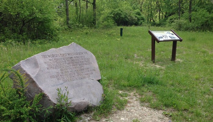 Hike To The Burial Site Of The World's First Nuclear Reactor In Illinois