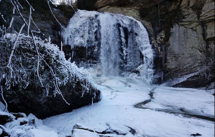 pisgah national forest winter