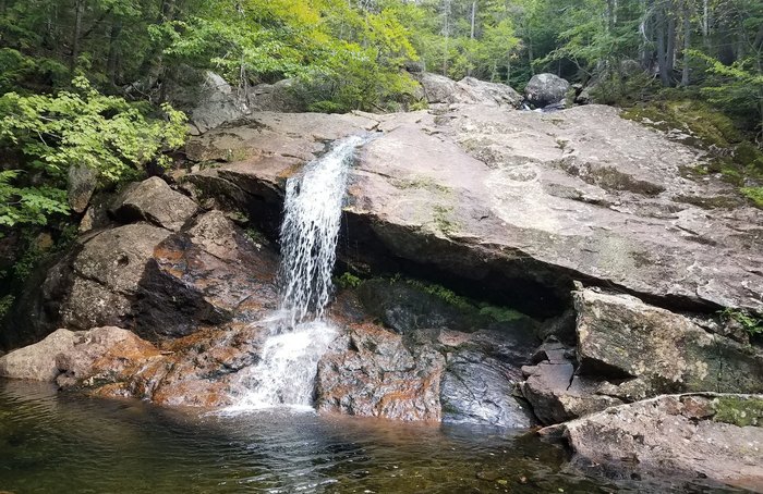 This New Hampshire Waterfall Makes For A Great Winter Hike