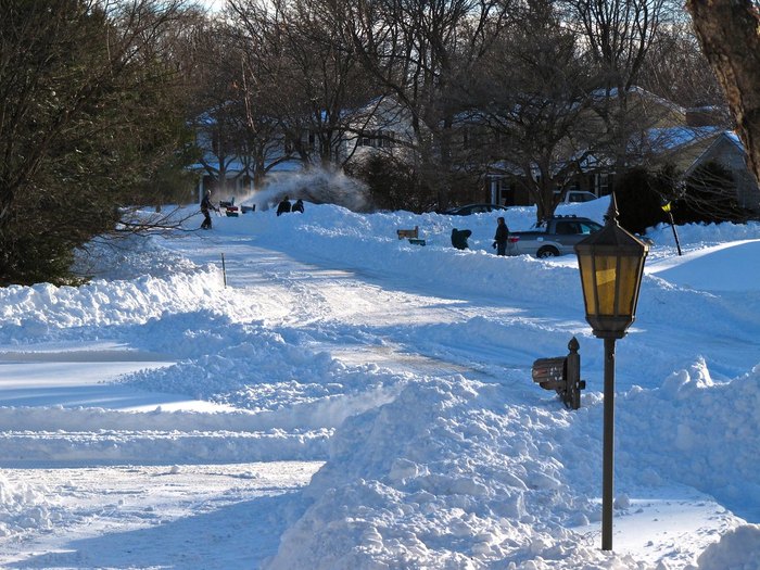 Groundhog Day 2011: The Day Of Wisconsin's Largest Snowfall