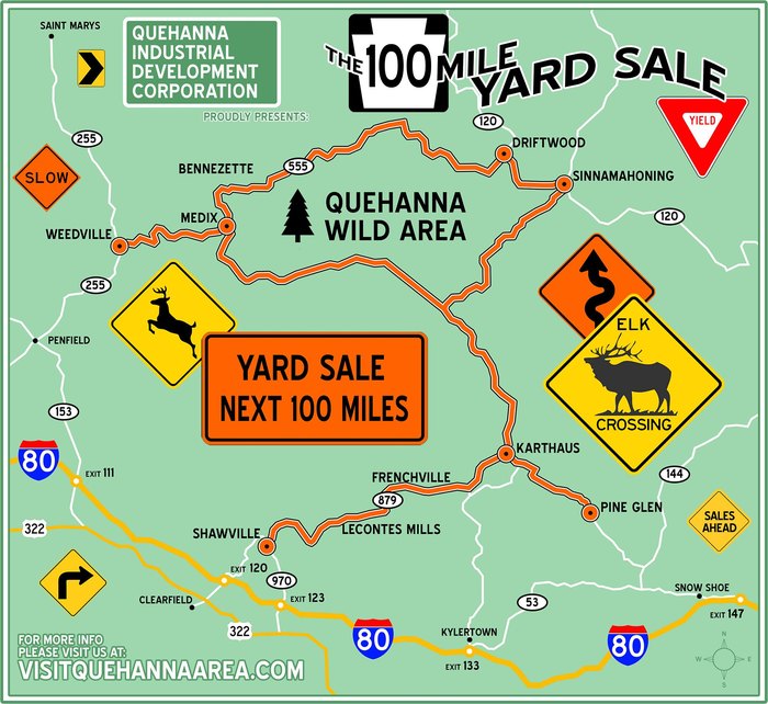 Get Ready For The 100Mile Yard Sale In Pennsylvania