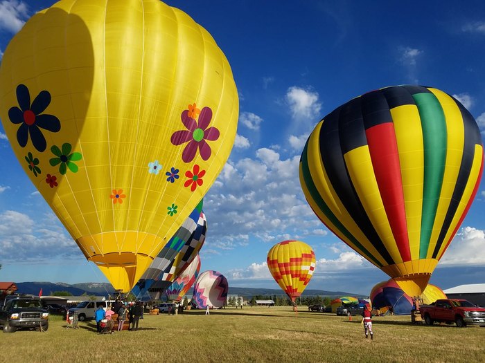 Hot Air Balloons Will Be Soaring At Idaho's 40th Annual Teton Valley