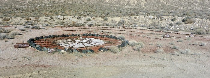 Guru Road Is A Mile-Long Desert Art Gallery In Nevada