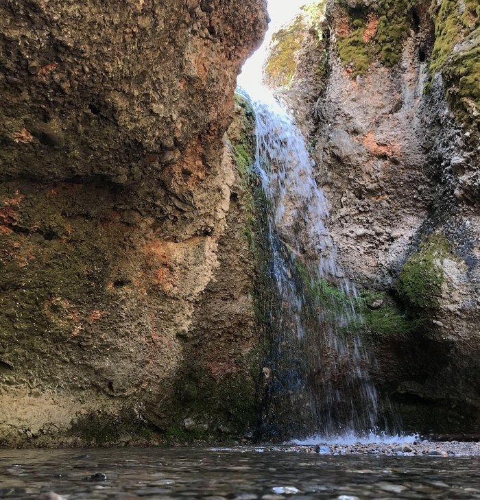waterfall trail in Utah