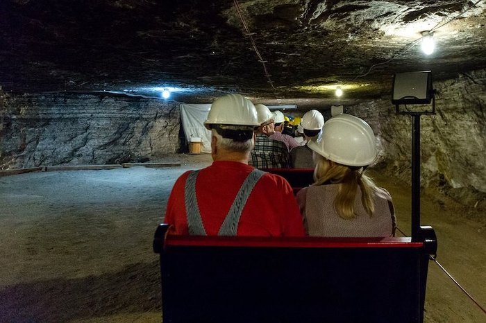 salt mine tour kansas