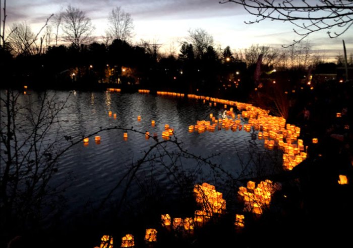 Night Lights Sky Lantern Festival, Long Pond