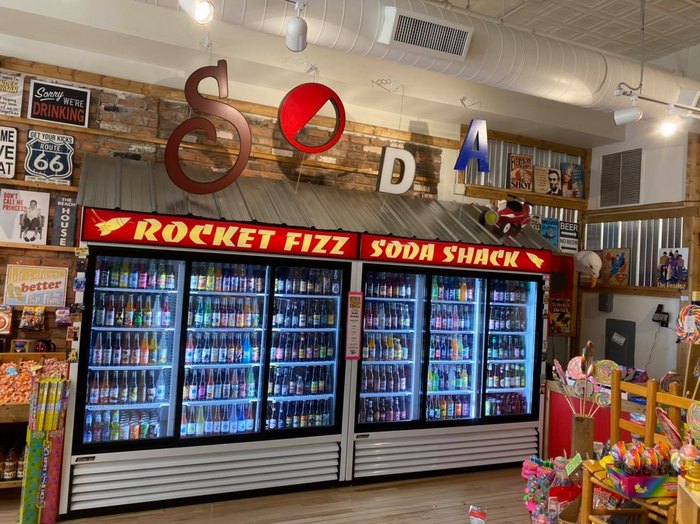 Rocket Fizz Candy Store in Grapevine DFW. #rocketfizz #rocketfizzcandy