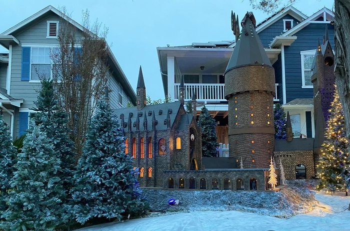 Harry Potter Christmas Decorations, House of Spells