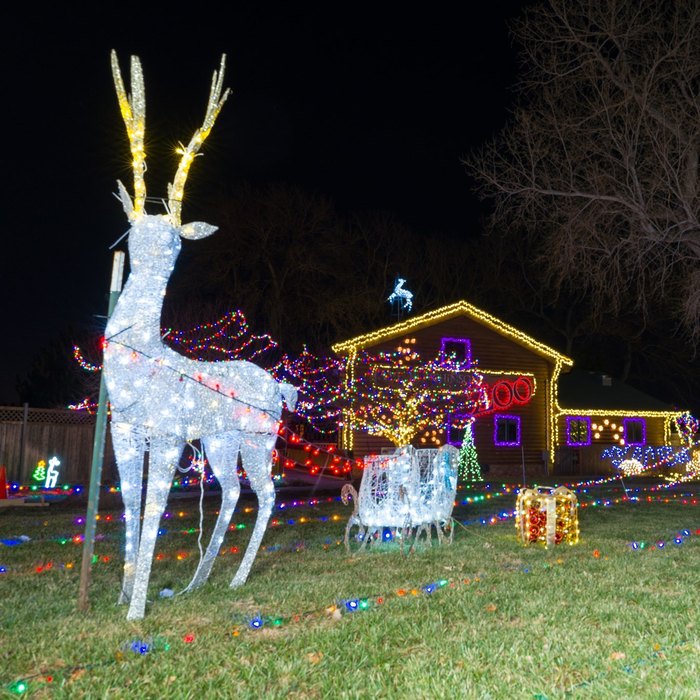 Best Christmas Lights In Kansas Hutchinson Zoo