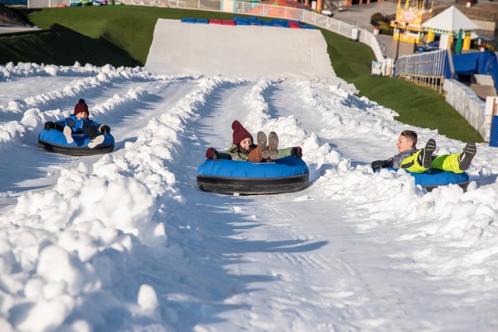 The Largest Snowtubing Park, Snow Island In Georgia Is Fun For All