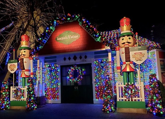 The DriveThru Six Flags Christmas Lights Are Magical