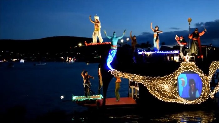 Christmas Boat Parade In Hawaii: Hawaii Kai Boat Parade