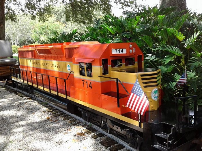 Ride The Train Rails At Largo Central Railroad In Florida