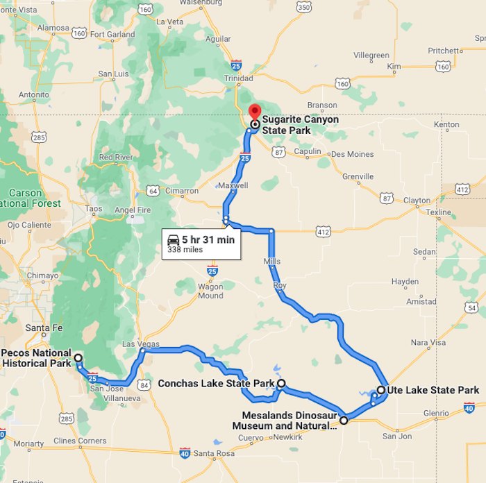 new mexico road trip 5 days