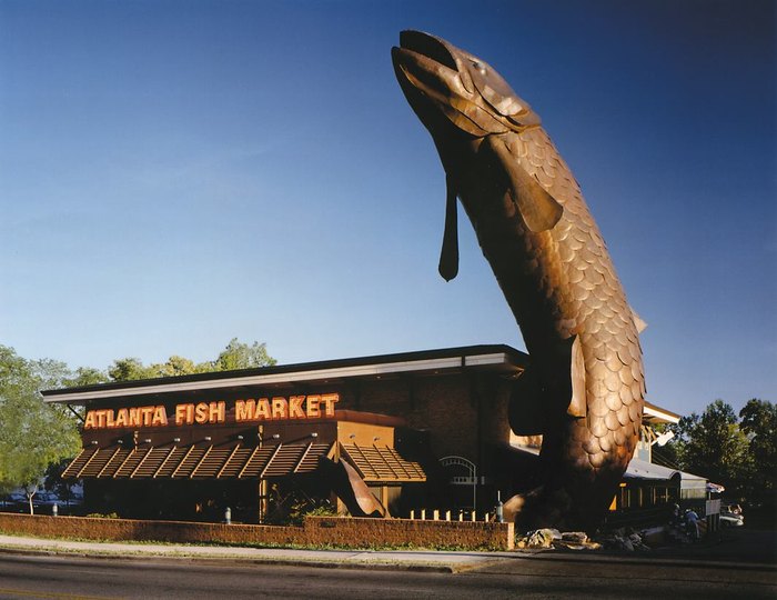 Heres The Story Behind The Giant Bronze Fish Statue In Georgia