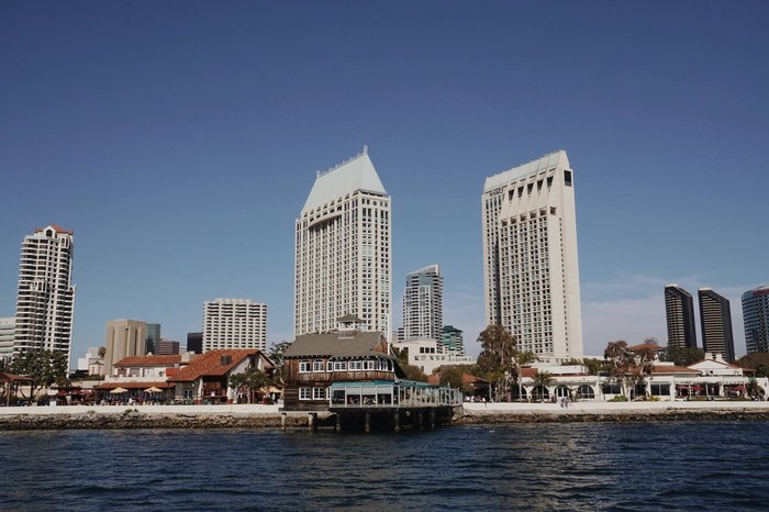 Seaport Village Is A Waterfront Stretch Of Shops In Southern