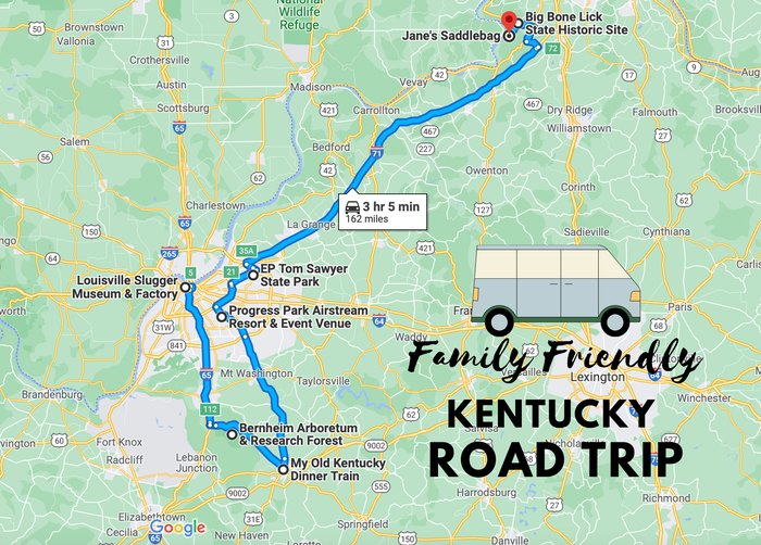 planning a trip out west from kentucky