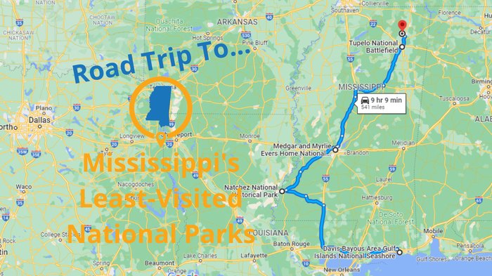 A Springtime Southern Road Trip around Mississippi, Louisiana and Alabama