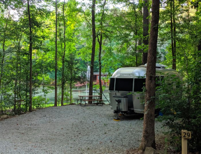 Camp Year-Round On A Lake At Pine Lake Campground In Georgia