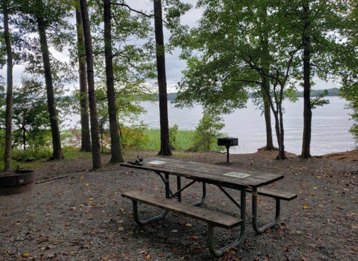 One Of The Best Lake Campgrounds In North Carolina: Badin Lake