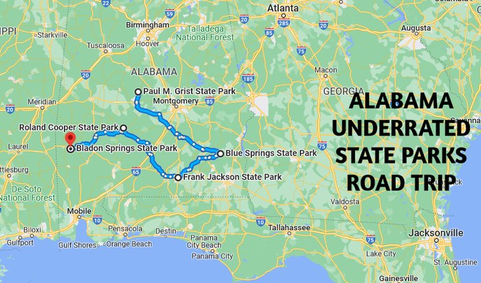 This Road Trip Takes You To 5 Of Alabamas Most Underrated State Parks 6397