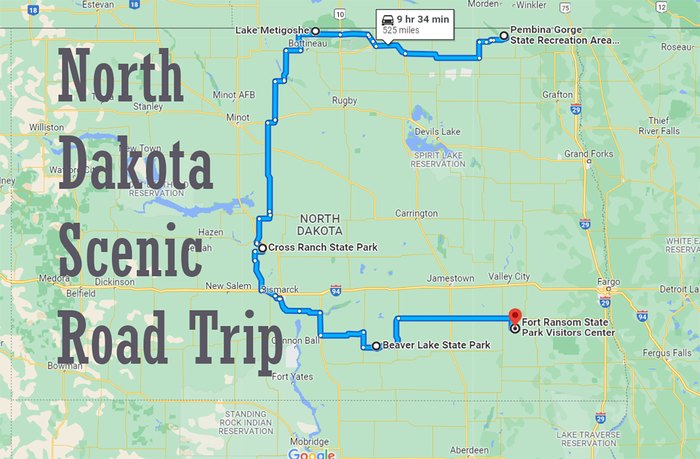 The Scenic North Dakota Road Trip You've Just Gotta Take