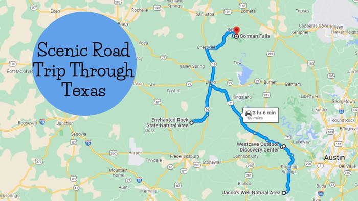 The Most Scenic Natural Wonders In One Texas Road Trip