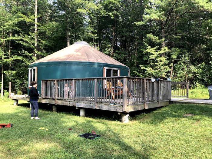 Yurt camping on sale in upper michigan