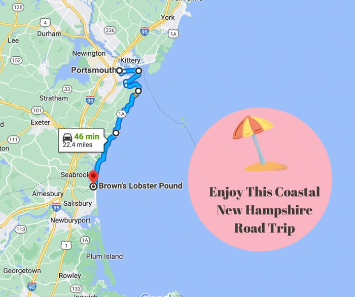 New Hampshire Seacoast Towns Coastal Drive