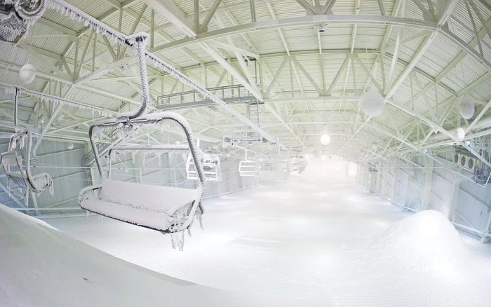 The dystopian experience of skiing in New Jersey's new American