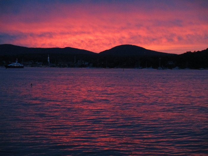sunset cruise in Camden Maine