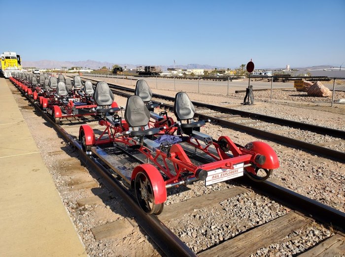 New attraction has you pedal down historic railroad near Hoover Dam