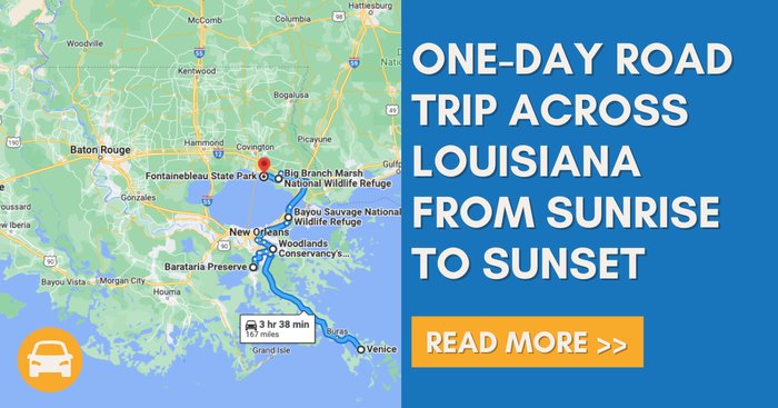 road trip louisiana to california