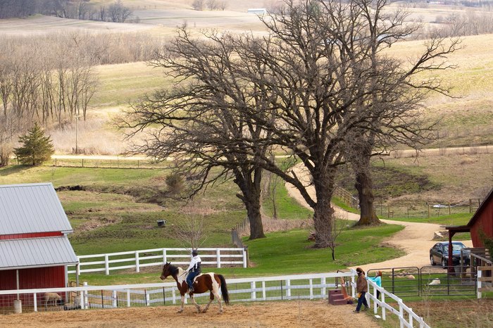 beautiful farm scenery