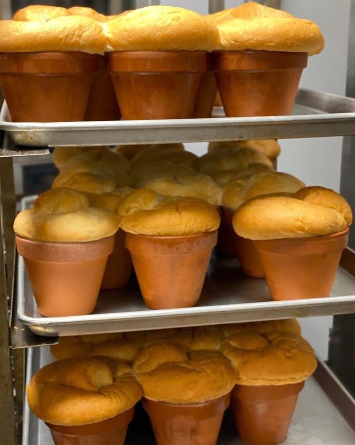 Flower Pot Bread (or is it Flour Pot Bread?)