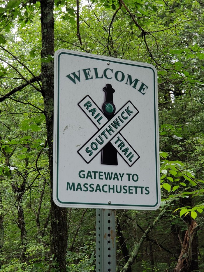 southwick rail trail map