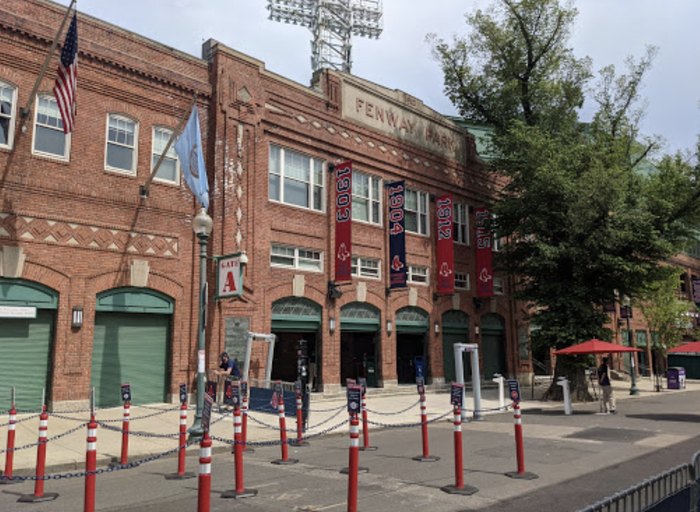 Businesses struggle with Fenway Park and other baseball cathedrals empty –  except for the games