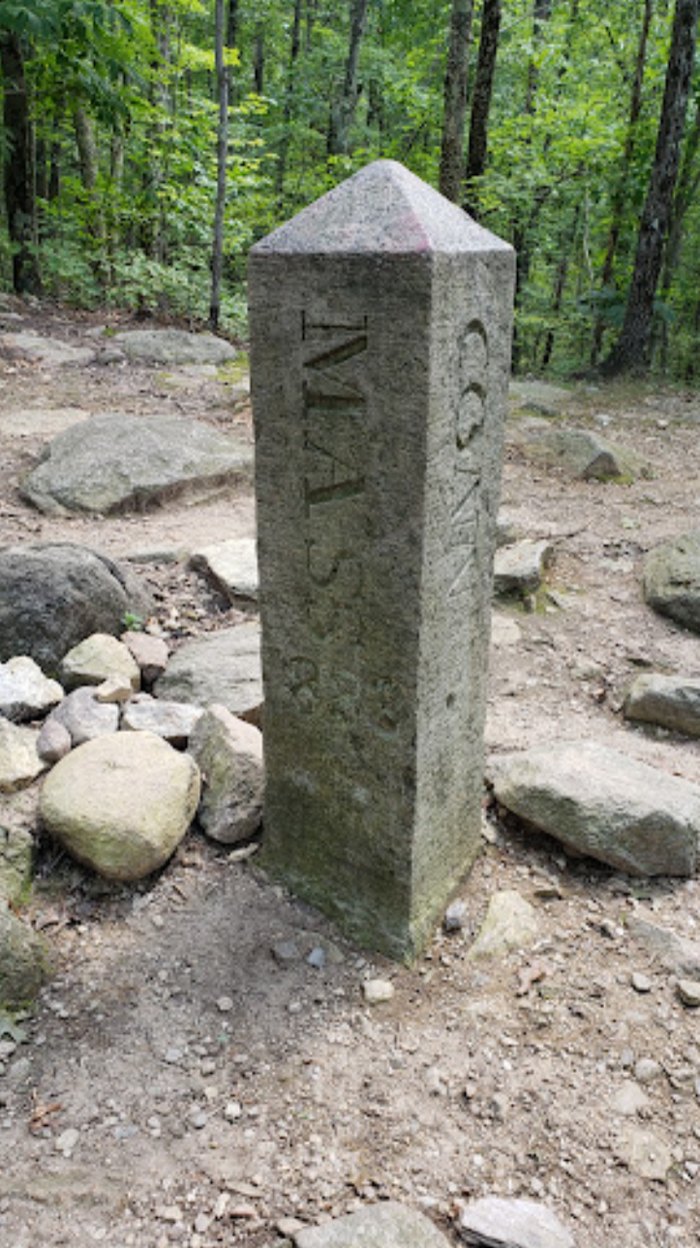 You'll See A Tri-State Marker In Connecticut On This Neat Trail