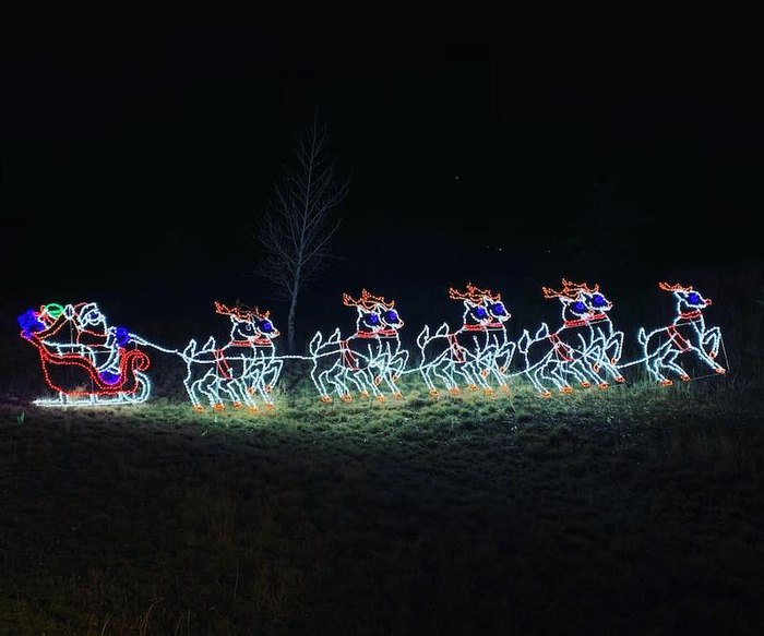 Jordanelle State Park Holiday Light Display Wagon Rides In Utah